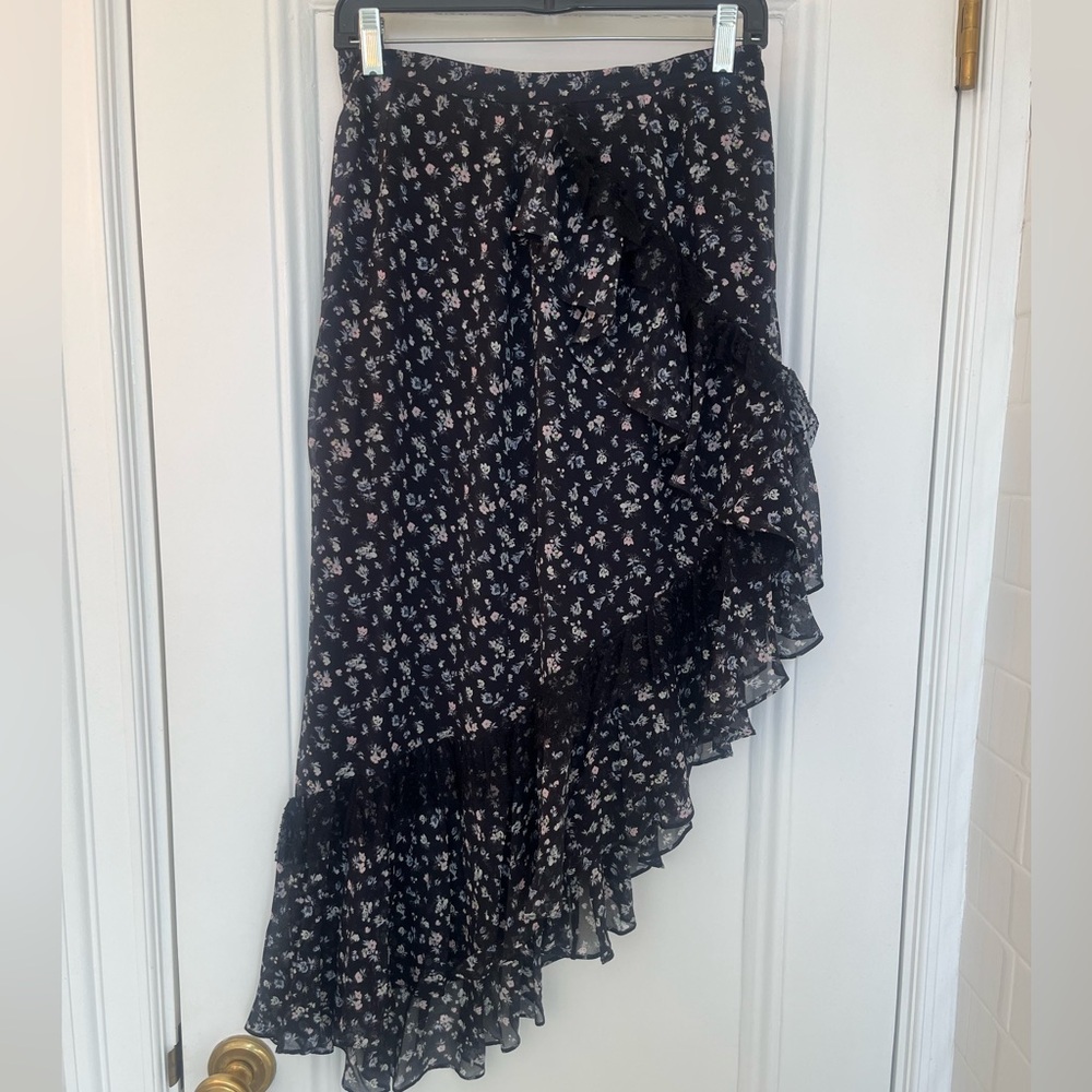 Love Shack Fancy Ruffled High-Low Skirt - Picture 4 of 8